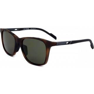 Adidas SP0051-F Asian Fit 52N 55 Solbriller Mænd Tortoiseshell - Dark Brown Tortoise - 55mm