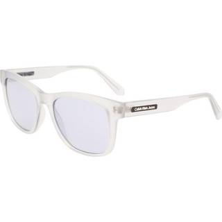 Calvin Klein Unisex CKJ22610S 971 Solbriller Plast Transparent Sølv Firkantet Normal