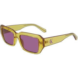 Rectangle Sunglasses CKJ23602S - Yellow - OS