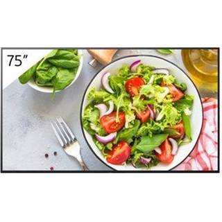Sony FW-75BZ35L skilte display Digital fladpaneldisplay 190,5 cm (75") LCD Wi-Fi 550 cd/m² 4K Ultra HD Sort Android 24/7