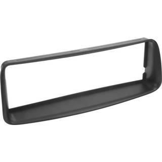 1-din monteringsram Peugeot 206 svart