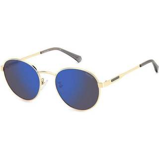 Polaroid PLD 2144/G/S/X Asian Fit Polarized J5G/5X 52 Solbriller Mænd Guld - Gold - 52mm