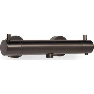 Termostatarmatur Gun Metal Blue Label
