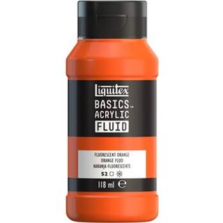 Basics fluid 118ml fluorescent orange row 982