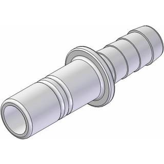 Adapter Whale Stem Adaptor, plast, Whale Quick Connect 15 mm (WS15) (udvendig) til 1/2" (13 mm) slange, hvid, 2-pak