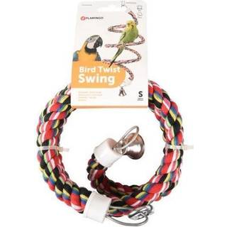 Legetøj fugl reb multi, S - Ø1,5 cm