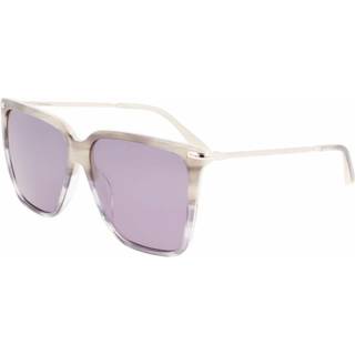 Calvin Klein CK22531S 023 57 Solbriller Mænd Brun - Striped Grey Brown - 57mm