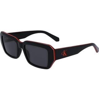 Calvin Klein Unisex CKJ23602S 001 Solbriller Bio-injekt Sort Grå Firkantet Normal Normal