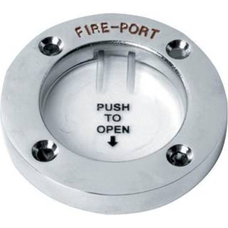 Brandport Osculati Fire Port Poleret Rustfrit Stål, Ø68/45 mm
