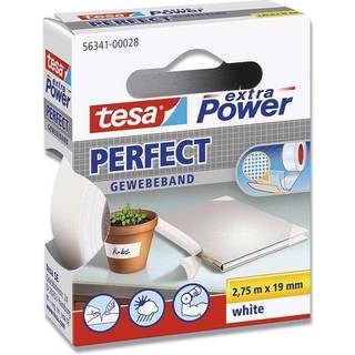 Tesa Tape Lærred Hvid 19mm x 2,75m 10 rl