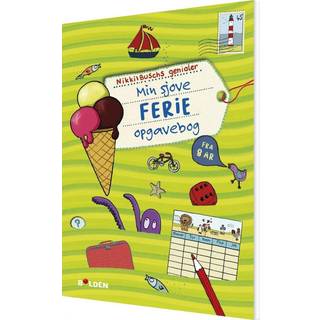 Min sjove ferie opgavebog - Fra 8 år