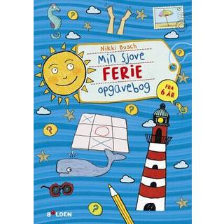 Min sjove ferie opgavebog - Fra 6 år