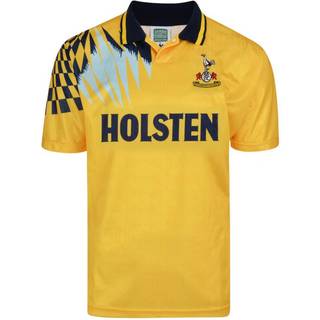 Score Draw Tottenham Hotspur '92 Retro Away Shirt, Yellow