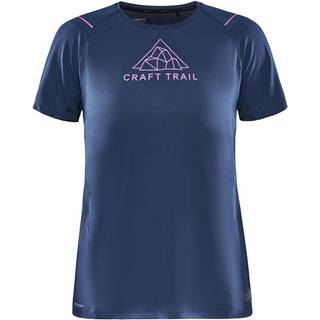 Craft Pro Hypervent Running Shirt Women - Blue, Size XS - blue