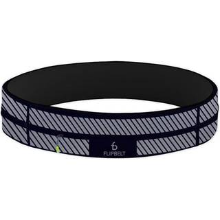 FlipBelt Zip Reflective, S, Black