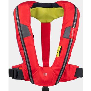 Oppustelig redningsvest Spinlock Deckvest LITE 170N Mercury Red, automatisk + kulsyrepatron 33 gram, One-Size (50+ kg)
