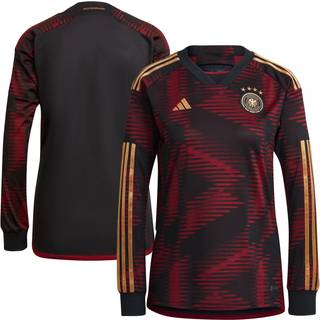 Germany 22 Long Sleeve udebanetrøje - Black
