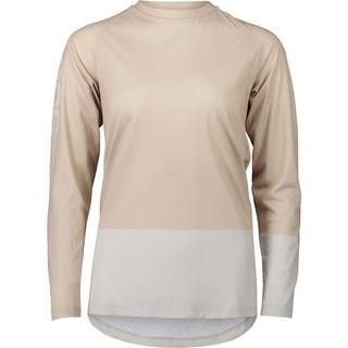 Poc Cykeltrøje til Damer MTB Pure Ls Jersey Lt Sandstone Beige/Granite Grey