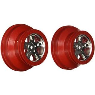 Traxxas 5972A Wheels SCT Red Beadlock