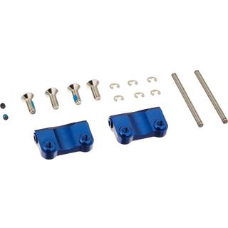 Traxxas 2798X Suspension Arm Mount Aluminium Rear 1-Degree (Pair)