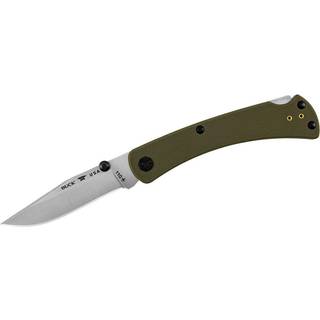 110 Slim Pro TRX Lockback foldekniv, olivengrønn