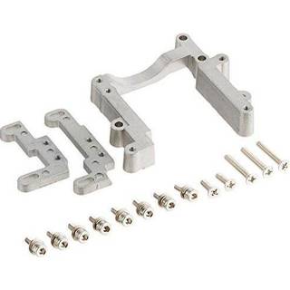 Traxxas 4460 Engine mount, 2 piece, aluminum (w/ screws) (N. Rustler/Sport)