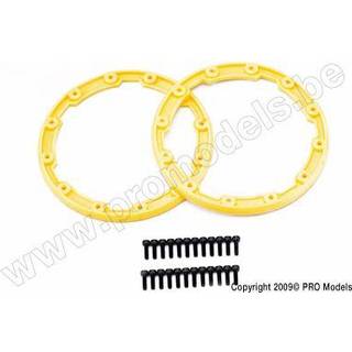 Traxxas 5665 Wheel ring yellow (2)
