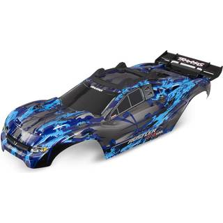 Traxxas Rustler 4X4 VXL Karosseri Blå – Original Karosseri m