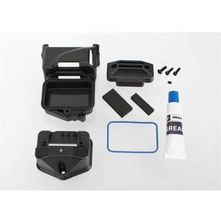 Traxxas 6424 Box, receiver (sealed) (servo mount)/ foam (2)/ BCS 3x10mm/