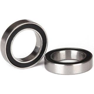 TRX5120A Ball bearings, black rubber sealed (12x18x4mm) (2)