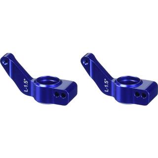 Traxxas 6455 Axle carriers, rear, 6061-T6 aluminum, left & right (blue-an