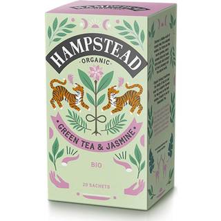 Hampstead Grøn te & Jasmin Økologisk - 20 breve