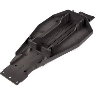 Traxxas 3722X Lower Chassis Black (Long Battery) Bandit/Rustler