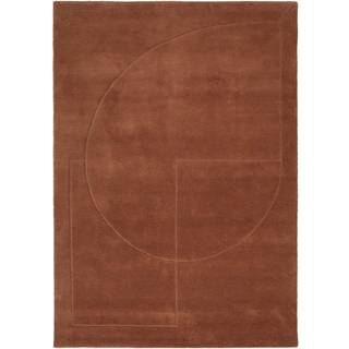 Linie Design Lineal Poem uldtæppe Amber, 250x350 cm