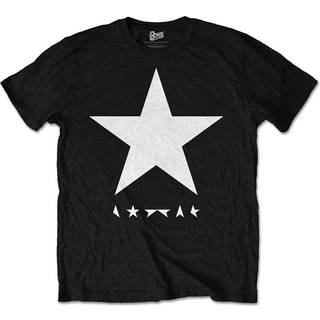 David Bowie Skjorte Blackstar (White Star on Black) Unisex Black L