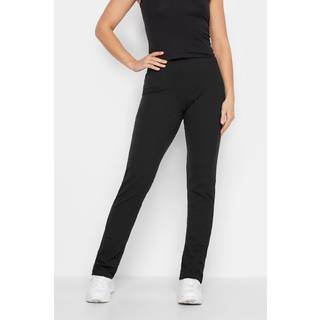 Lts Tall Black Slim Leg Yoga Pants Ex Long > 18 Lts | Tall Women's Slim Trousers - Ex Long 18