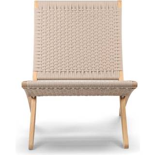 Carl Hansen - MG501 Cuba Chair Outdoor, Sesame - Udendørs lænestole - Morten Gøttler - Træ