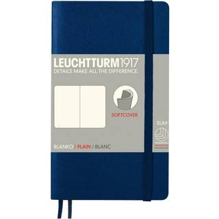 Notizbuch Pocket blanko Softcover A6 - Marine