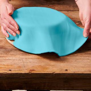 Udrullet fondant Baby Blue 430 g