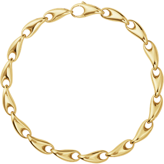REFLECT armbånd, smalt (str. L), Georg Jensen, 18 kt. guld