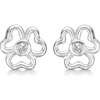 Hjerter Sterling Sølv Ørestikker fra Støvring Design