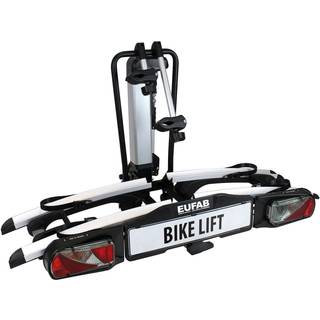 Cykelholder til 2 cykler - Eufab BikeLift med elektronisk elevation - Max belastning 60 kg