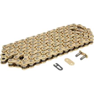 Gik (520ERT3-114) Guld 114 Link High Performance ERT3-serie Ikke-O-Ring Racing Chain med Connecting Link