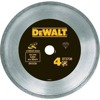 Dewalt DT3738-XJ Blade with continuous edge serration for cutting tiles