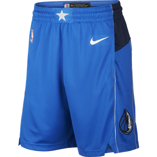 Dallas Mavericks Icon Edition Nike NBA Swingman-shorts til mænd - blå - XXL