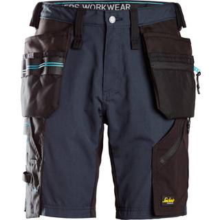 Snickers 6110 litework, 37.5® shorts med hylsterlommer navy/sort 46