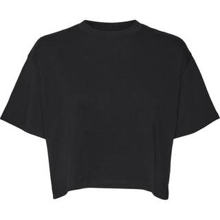 Kortærmet Semi Cropped Top