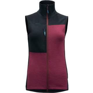Devold Women's Nibba Hiking Vest Ink/Beetroot, S