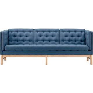 Fredericia Furniture EJ315-3 Sofa Luce Sæbe Eg/Blå (Luce 007)