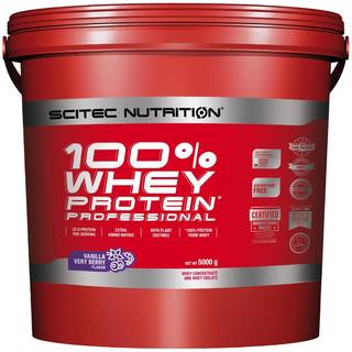 Scitec 100% Whey Protein Professional, 5 kg (Vanilla Very Berry)